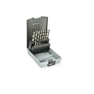 Set 19 burghie metal M2 negre HSS 1-10 mm