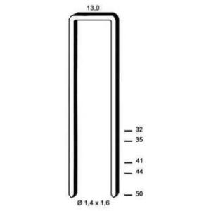 Agrafe GX galvanizate - dimensiuni diverse