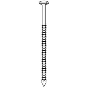 Cuie inelate cap bombat, vrac, inox A4, 2,5/2,7x30 mm - cutie 1 kg