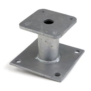 Suporti metalici tip PP pentru stalpi din lemn - dimensiuni diverse